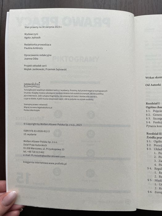 Prawo pracy, Teresa Liszcz, wyd 15