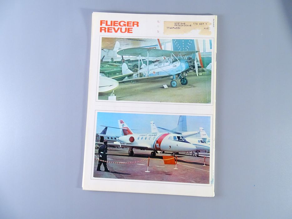 magazyn lotnictwo lata 70-te flieger revue samolot