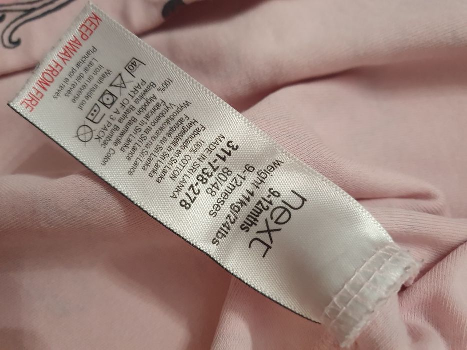 2 piżamki pajacyki roz. 80 + gratis