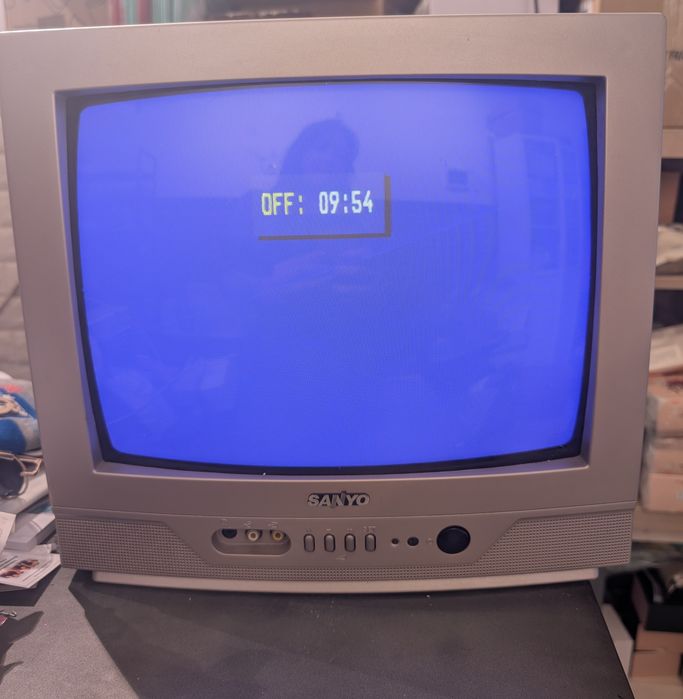 Televisor CRT Sanyo 14" (CE14AT2) – Excelente Estado / Ideal Retro Gaming