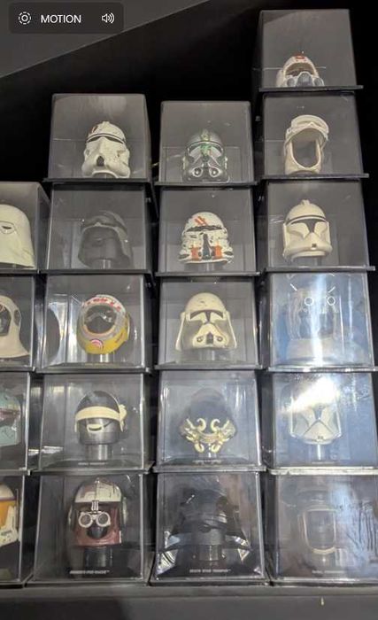 Coleção Star Wars DeAgostini – 71 Capacetes + Fascículos e Arquivadores