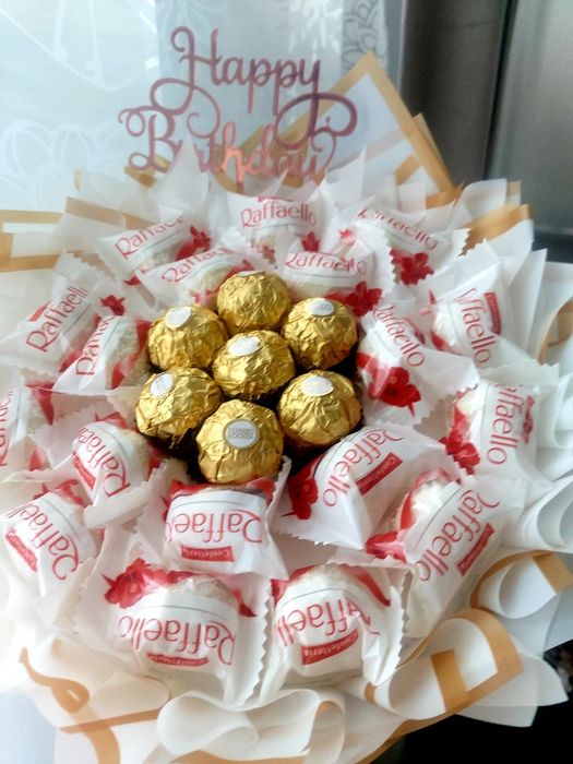 Słodki bukiet pełen miłości