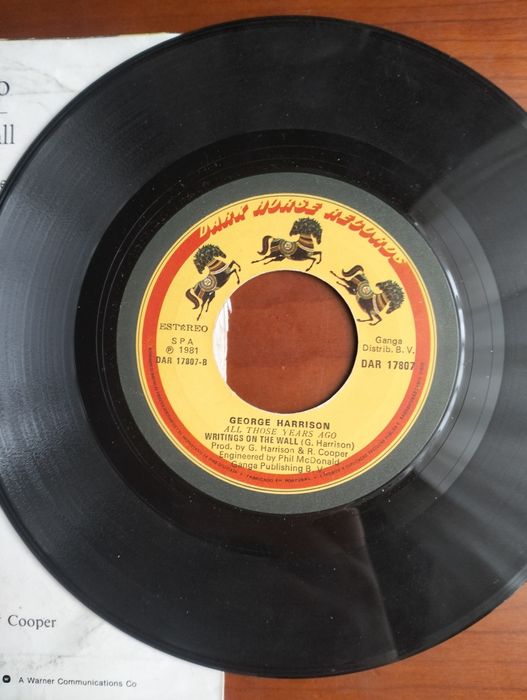 Disco de vinil single George Harrison