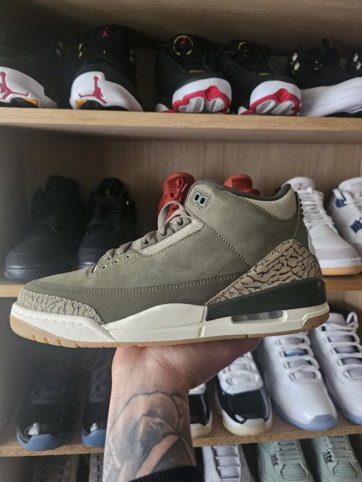 Jordan 3 Medium Olive