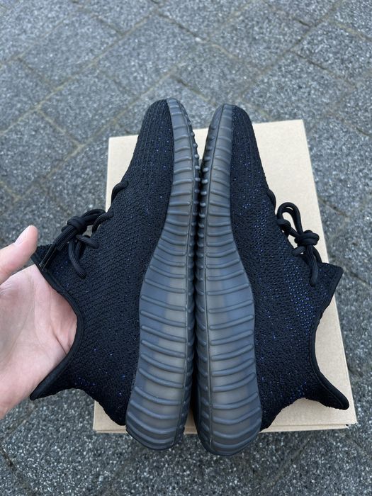 Adidas Yeezy Boost 350 V2 Dazzling Blue sneakersy czarne kanye 45 1/3