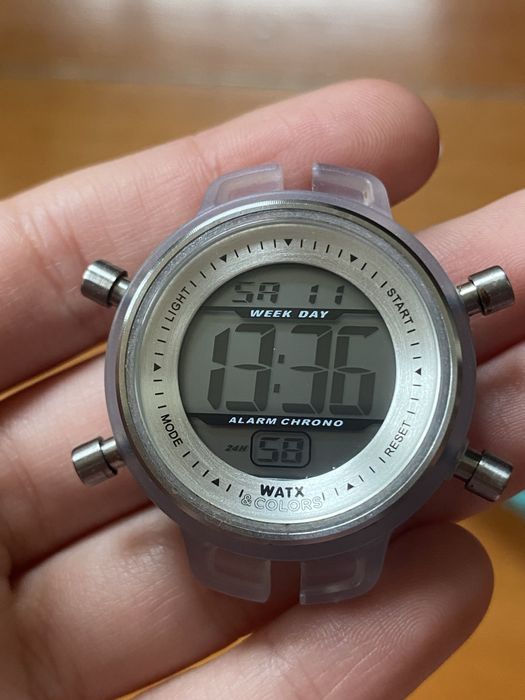 Relogio digital mosquito watx&colors 38mm com 4 braceletes