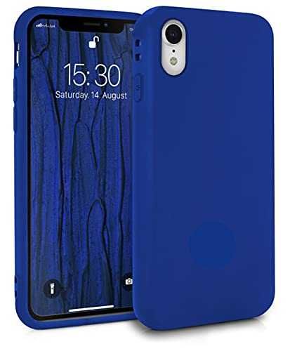POWYSTAWOWE Plecki etui MyGadget do iPhone XR niebieski mat