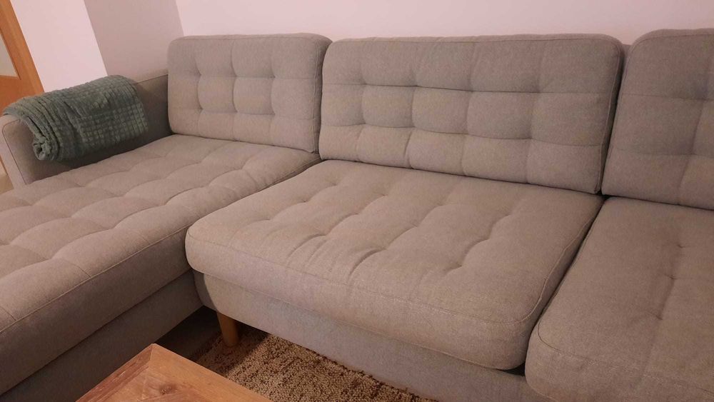 Sofá Ikea Landskrona 3 lug. c/chaise longue