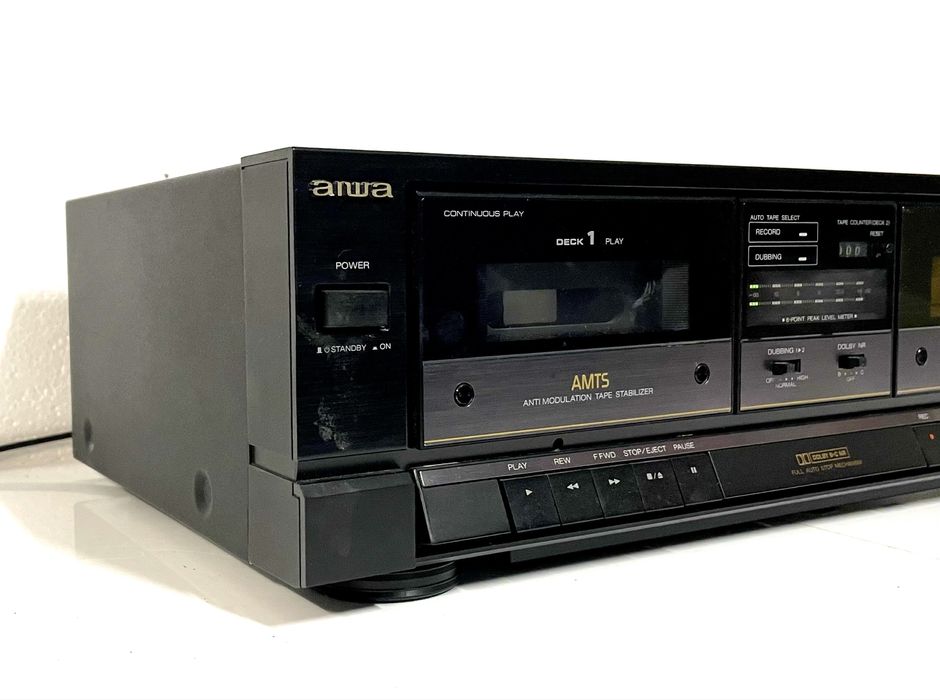 AIWA AD-WX 515Z Magnetofon Double Cassette Deck Stereo Audio HiFi