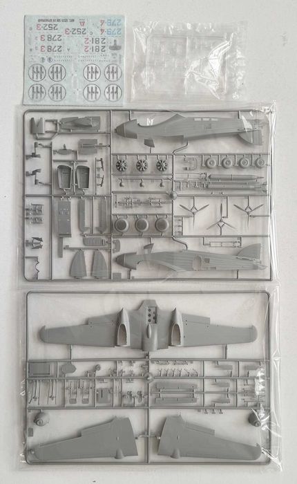 Italieri_SM 79 Sparviero. Esc.1:72. Completo e como novo.