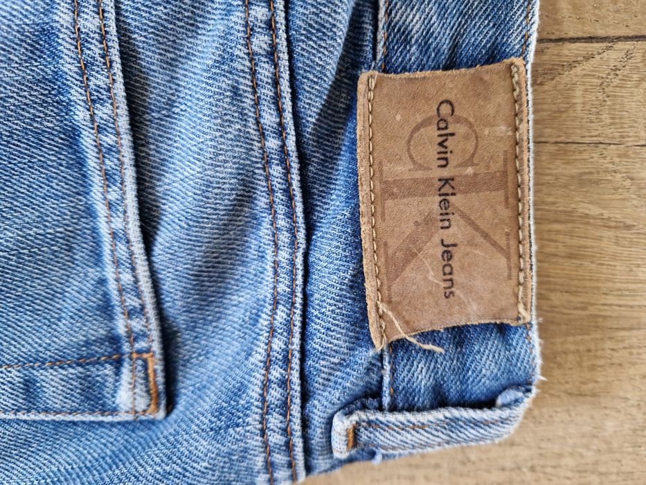 Spodnie jeans Calvin Klein