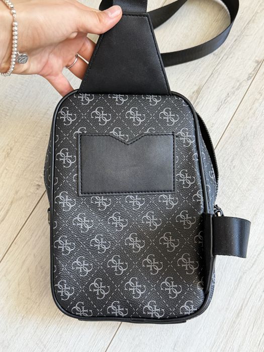 Сумка-слінг Guess чорна, оригінал, нова