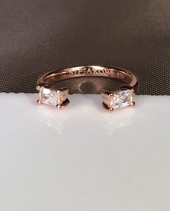 Sif Jakobs позолочена Каблучка, колечко, цирконій, (Thomas Sabo) р. 17