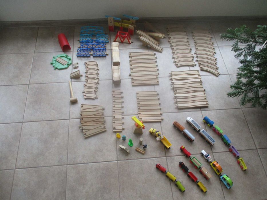 Tory BRIO/IKEA - duży zestaw