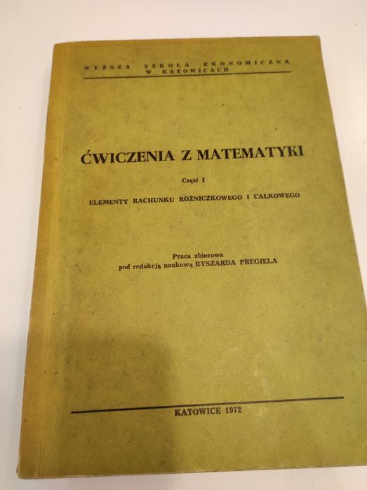 Ćwiczenia z matematyki całki i różniczkowe