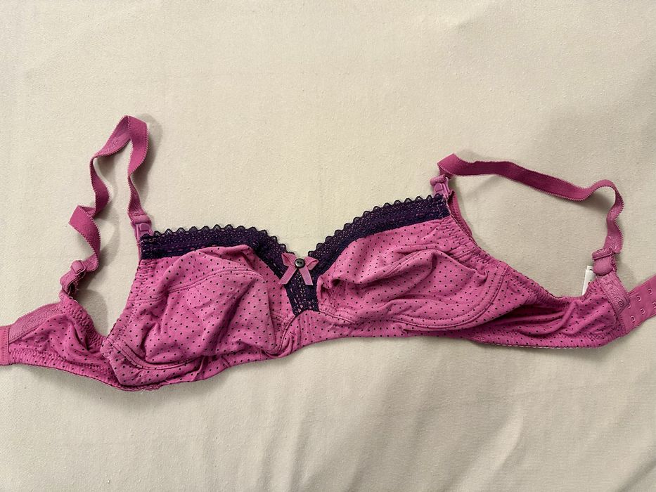 Biustonosz bawełniany do karmienia bez fiszbin 75 C