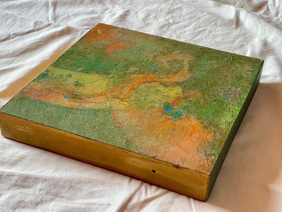 23 x 23cm oil painting Nr.03