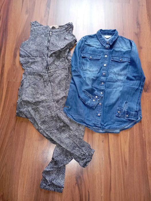 Zestaw firmowych ubranek dla dziewczynki 146 cm