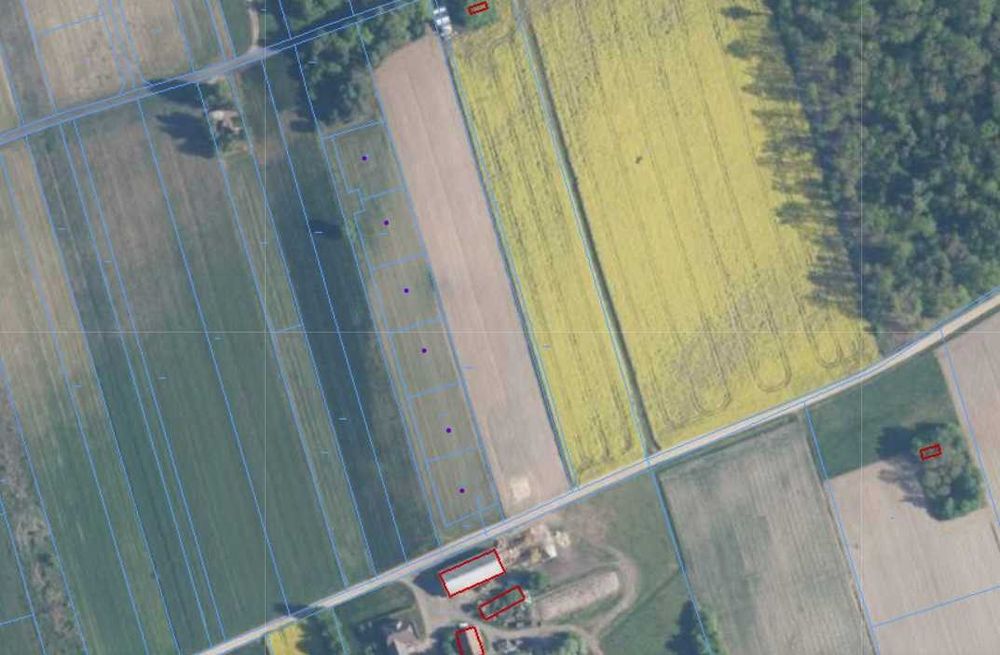 Działka budowlana Sierpc, obręb Gorzewo / 40 km od Płocka