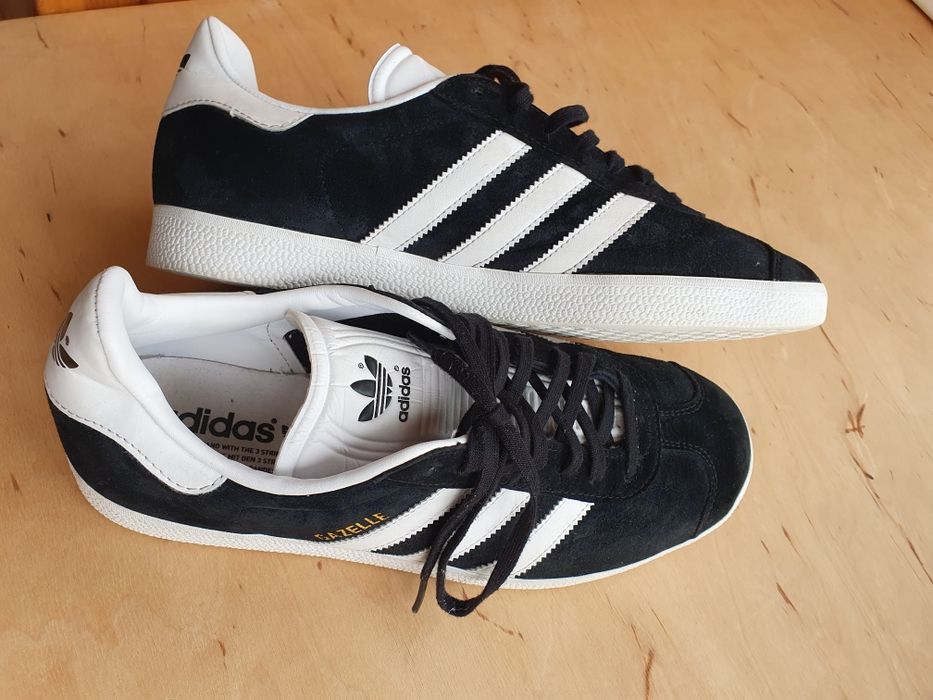 Оригінальні чоловічі коосівки Adidas Gazelle Black розмір 42,5