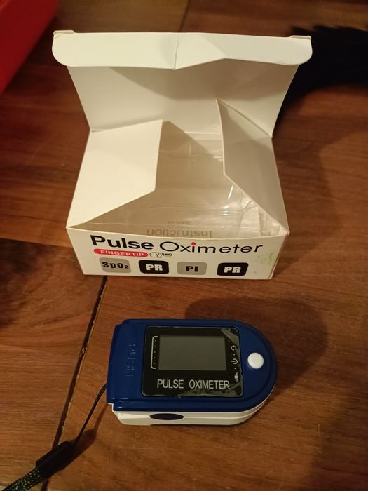 Pulsoksymetr raz użyty