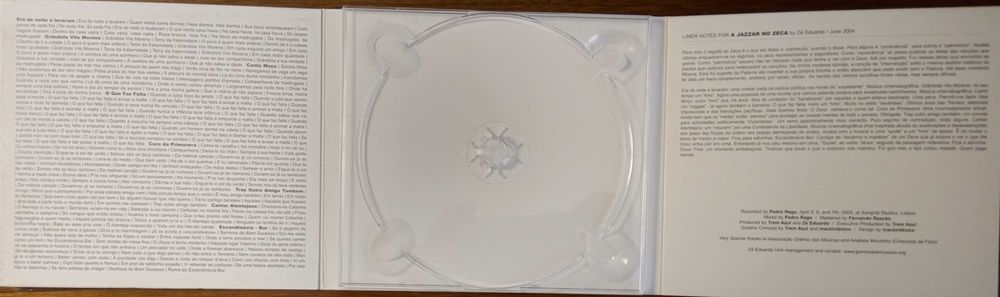 Zé Eduardo Unit	- - - - -		A Jazzar no Zeca	- - - - -	CD