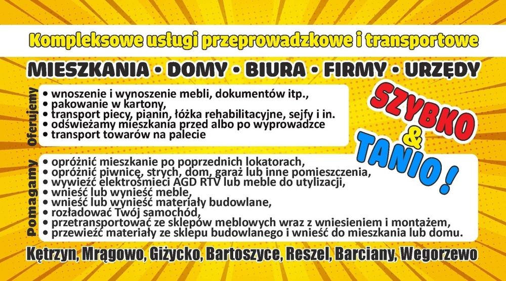 Pablo Przeprowadzki Transport