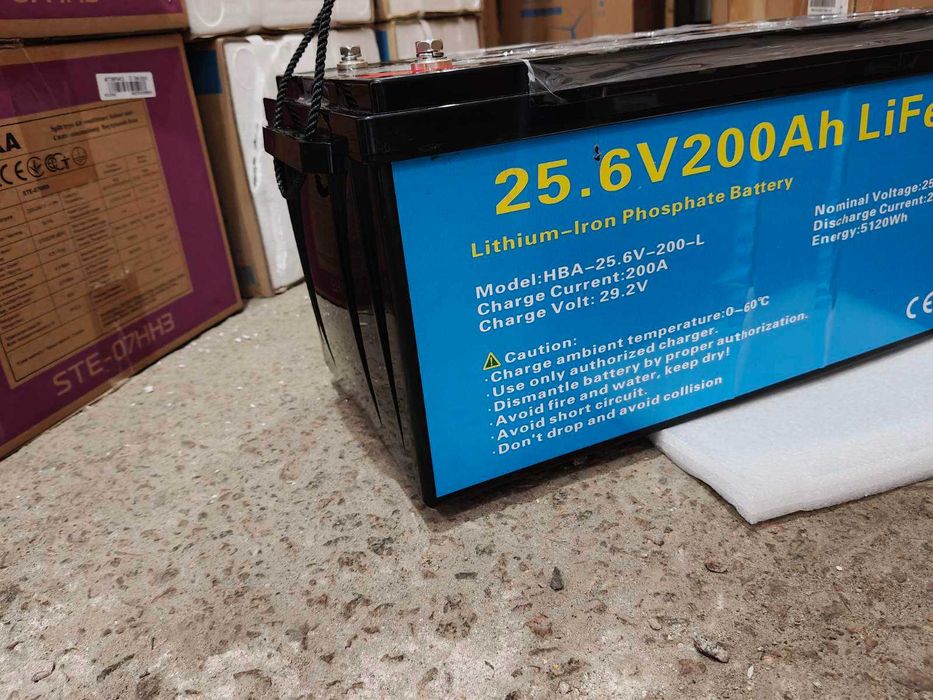 Акумулятор Lifepo4 25.6V 200Ah (Під відновлення / На запчастини)