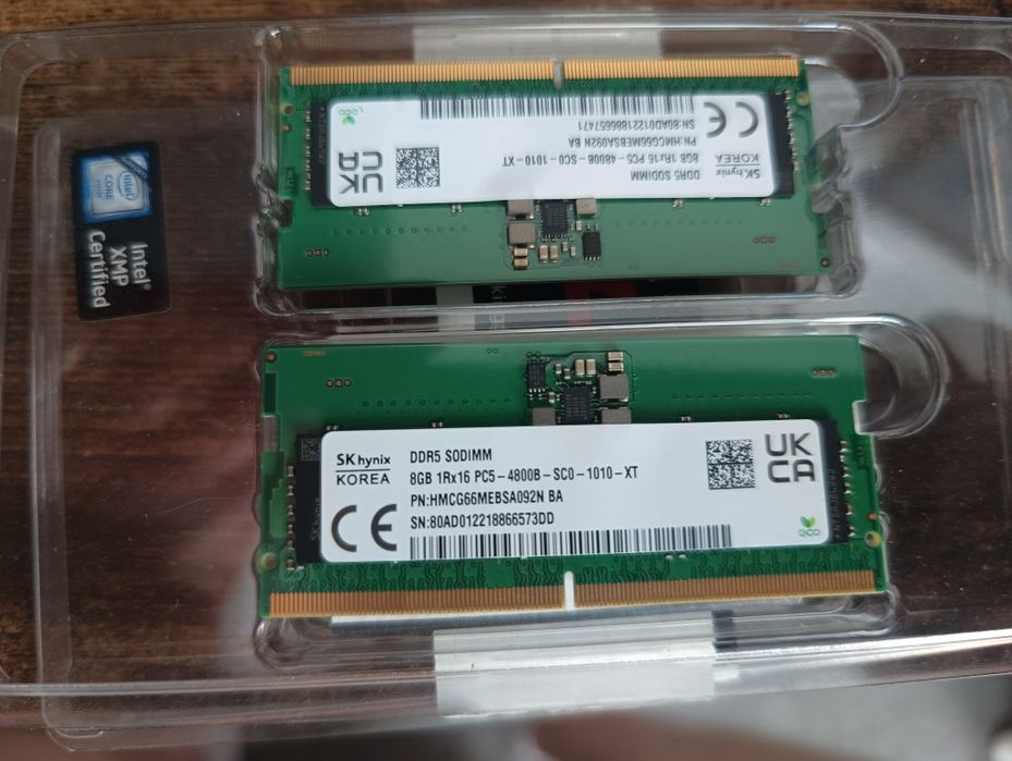 Sprzedam ramy ddr5 16g