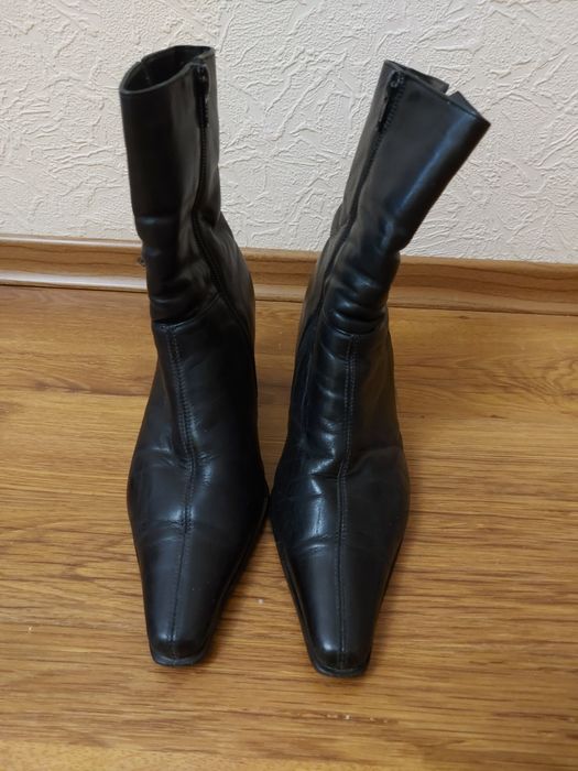 Сапоги 37 размер кожа