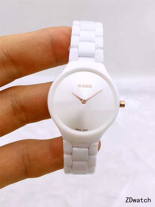 Годинник кварцовий Rado True Thinline Stillness in white high-tech ceramic
