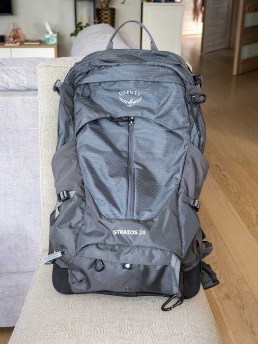 Plecak turystyczny Osprey Stratos 24 (Vision Gray)