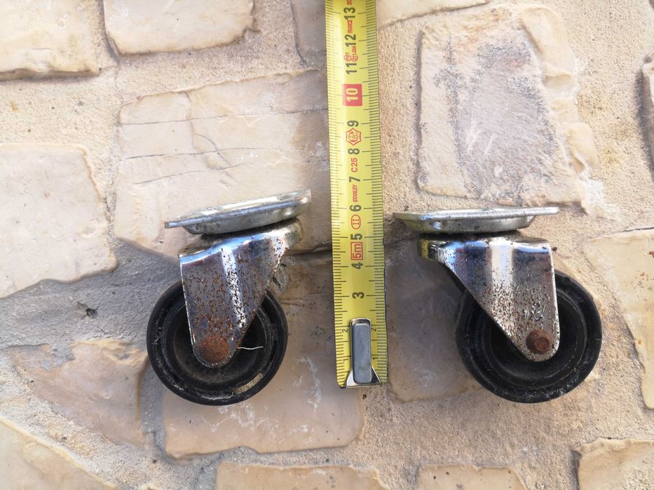 Conjunto de 4 rodízios, 70mm