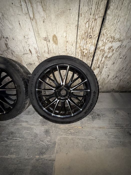 Alufelgi DOTZ Rapier 17" 225/45R17 Hankook | Komplet Śruby + Dekielki