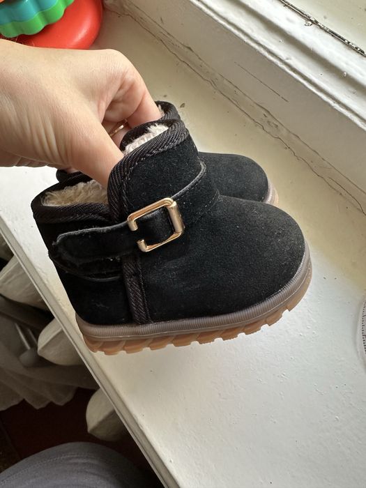 Дитячі сапожки чорні