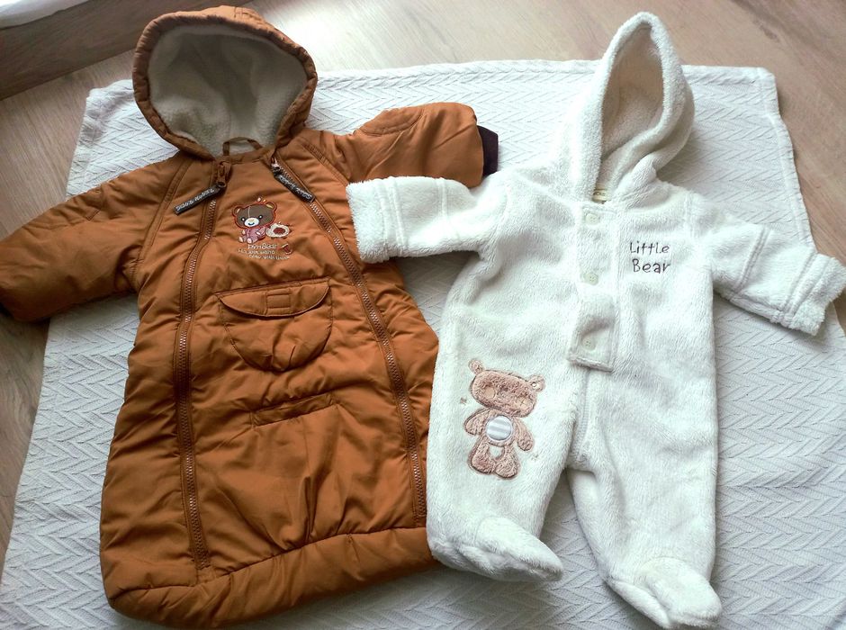 Ciuszki niemowlęce 62 do 68 plus kokon