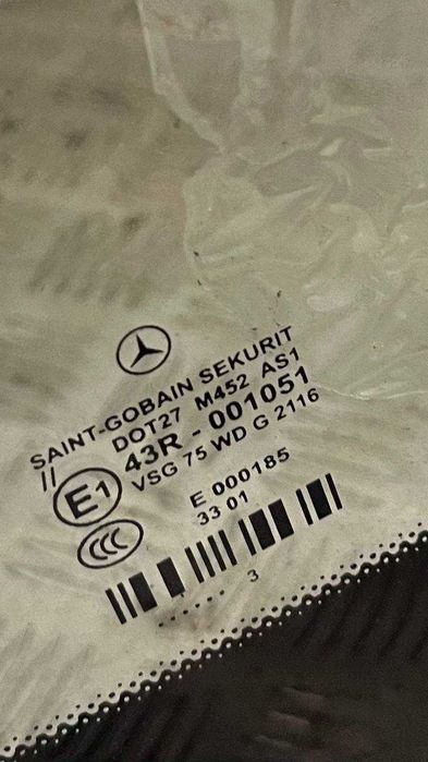 Лобове скло Mercedes E220 AMG W212 2013-2016р оригінал гарантія 14 днів