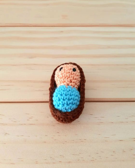 Presépio em crochet (amigurumis)