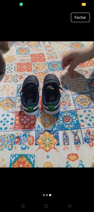 Sapatilhas puma menino