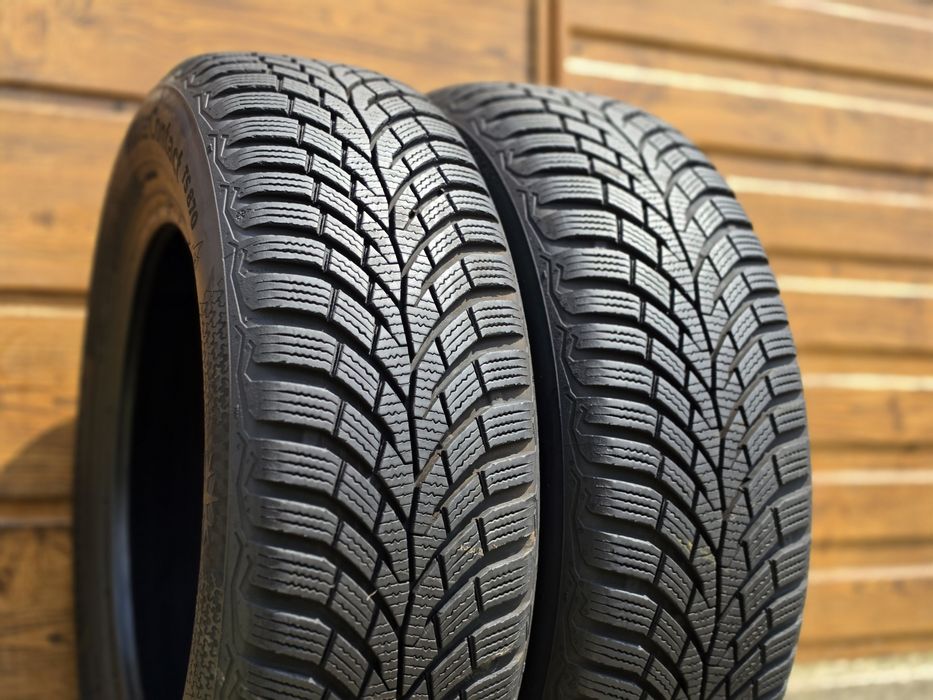 195/65R15 /15 Continental opony zimowe. IDEALNE 8MM! Wysyłka montaż.