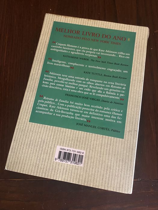 Livro “Cróquete Humano”