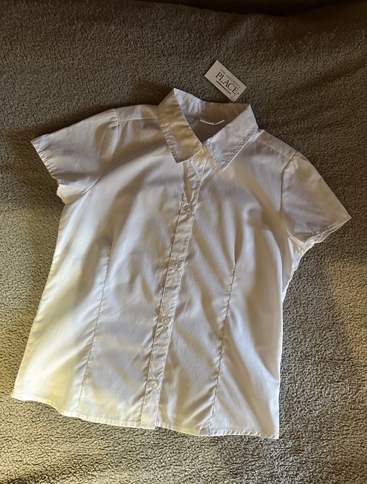 Школьная рубашка на девочку