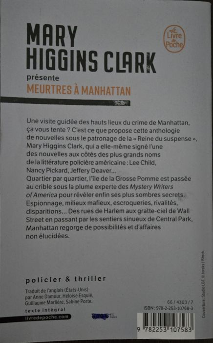 Meurtres À Manhattan