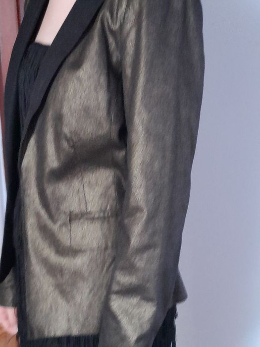 Marynarka złoto-czarna,bawełna r.36 lub r.38"Troll"nowe