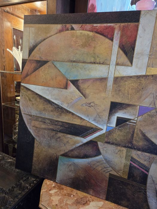 Pintura geometrica grande