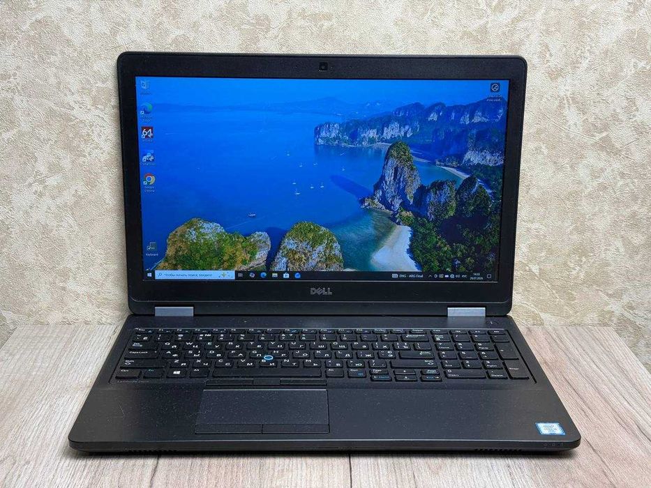 Dell Latitude E5570  15.6 FHDips | i5-6 | 8GB DDR4 | SSD120 | АКБ 3-4 ЧАСОВ