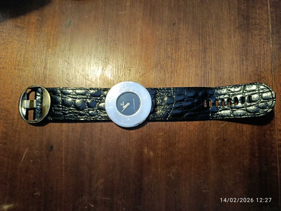 Relógio Jóia Prata Portuguesa Contrastada 925 4,4 cm