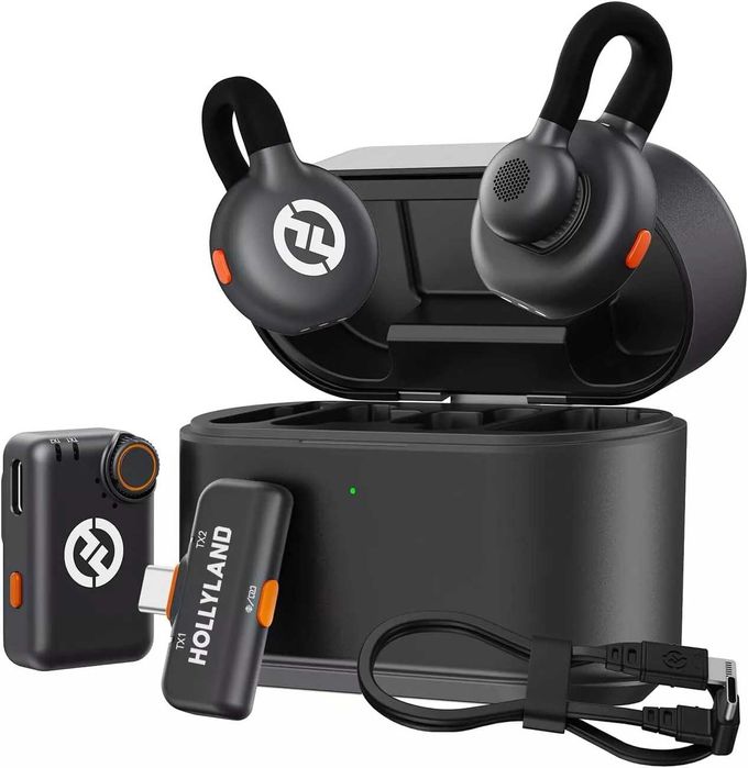 Бездротовий петличний мікрофон Hollyland Lark M2S Combo