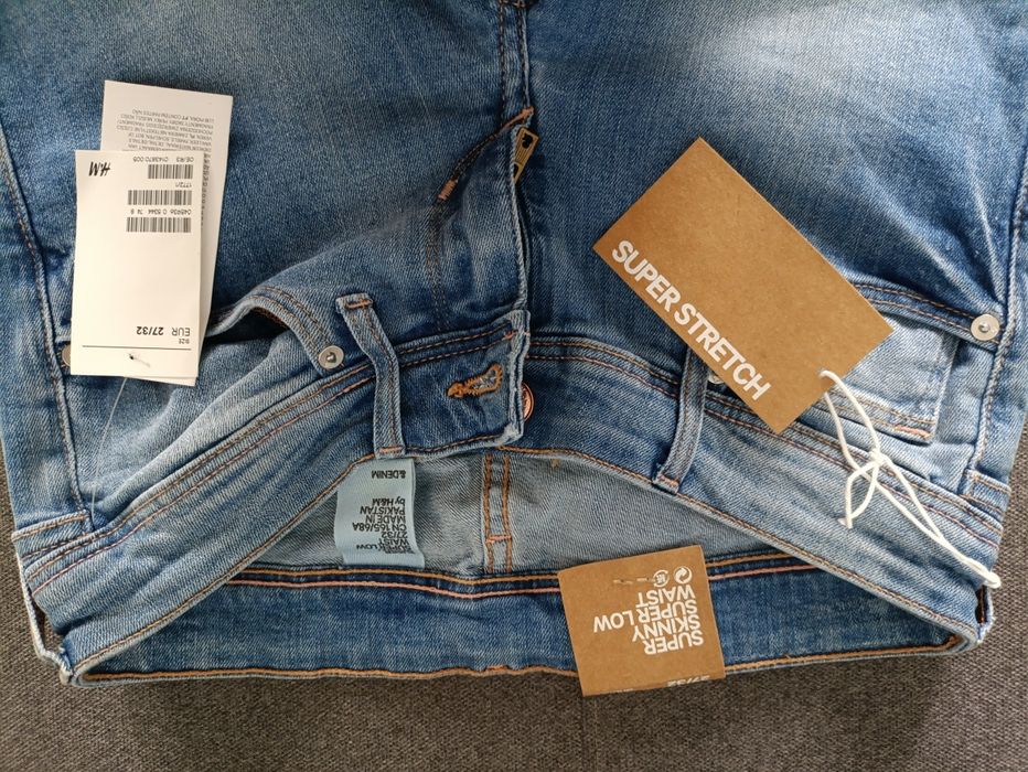 Spodnie jeansy H&M r. 32 XXS