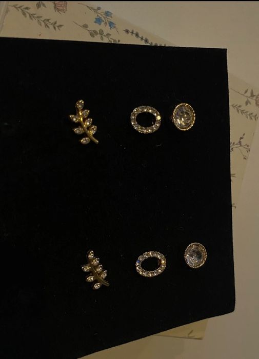 Zestaw kolczyków 3 pary Oriflame - Nowe